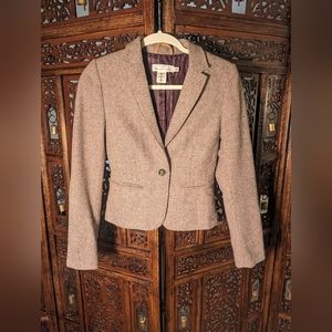 H&M  L.O.G.G Women's Jacket Blazer Houndstooth